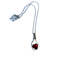 Ketting wish bottle in diverse kleuren 
