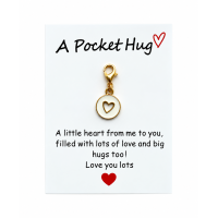 Pocket Hug met sleutelhanger Hartje