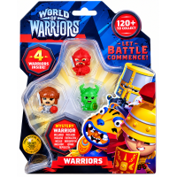 World of Warriors 4 Warriors Pack Giochi Preziosi