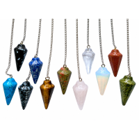 Edelsteen pendels met Libelle 