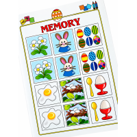 Pasen kleurboek, knutselboek met stickers