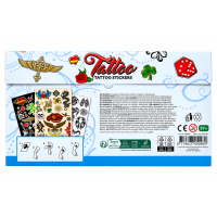 Toy-Toys Tattoo stickers Blauw