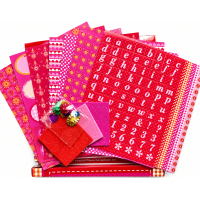 12 Delige Scrapbook set Liefde