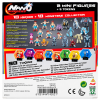 Nano Invaders 2 Mini Figures en 5 tokens