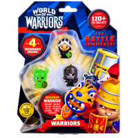 World of Warriors 4 Warriors Pack Giochi Preziosi