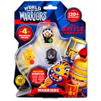 World of Warriors 4 Warriors Pack Giochi Preziosi