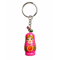 Sleutelhanger Matroesjka met belletjes
