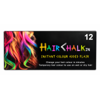 Haarkrijt, Hairchalk 12 kleuren