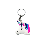 Sleutelhanger Unicorn in 6 modellen