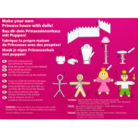Maak je eigen Prinsessenhuis met poppen 