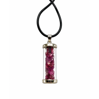 Ketting met edelsteentjes diverse steensoorten