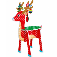 3D Kerst Rendier knutselen 