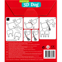 Kleur je eigen 3D Hond
