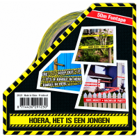 Funtape, Crime Scene Tape, Markeerlint "Hoera het is een Jongen"