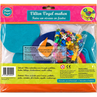Hippe vogel, Vilten vogel maken Mint-Groen