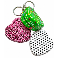 Sleutelhanger Doosje Hart in 9 designs