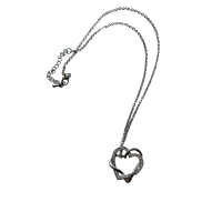 Ketting hart in 3 kleuren 