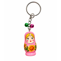 Sleutelhanger Matroesjka met belletjes