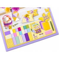 45+ delig Knutsel Hobby Craft pakket Paars