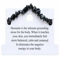 Armband van Hematiet edelsteen