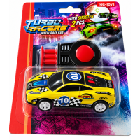 Toi-Toys Turbo racers Metal Race Car with shooter