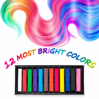 Haarkrijt, Hairchalk 12 kleuren