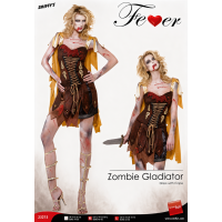 Verkleed kostuum "Zombie Gladiator" Smiffys Fever Serious Fun Maat L