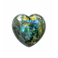 Edelsteen hart in diverse edelsteen soorten