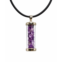 Ketting met edelsteentjes diverse steensoorten