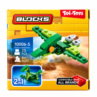 Toi-Toys 2 in 1 Dino Blocks 