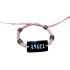 Armbandje met de tekst "Angel" in 3 kleuren