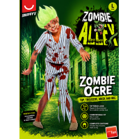 Verkleed kostuum "Zombie Troll" Smiffys adult male Maat M