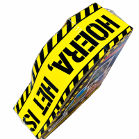 Funtape, Crime Scene Tape, Markeerlint "Hoera het is een meisje" 50M