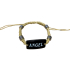 Armbandje met de tekst "Angel" in 3 kleuren