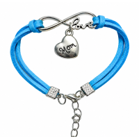 Armband Moederdag "Mom" in 3 kleuren