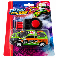 Toi-Toys Turbo racers Metal Race Car with shooter