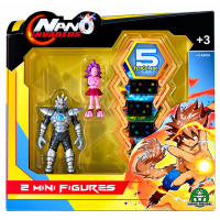 Nano Invaders 2 Mini Figures en 5 tokens