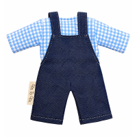 Vis Ta Vie Salopette crav jeans Poppen tuinbroek