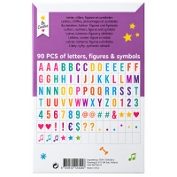 Lightbox letters, symbolen en figuren 90 stuks