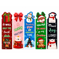 Kerst Boekenleggers 5 stuks