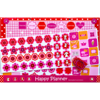 Happy planner Beloningsbord Roze
