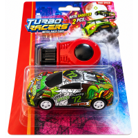 Toi-Toys Turbo racers Metal Race Car with shooter
