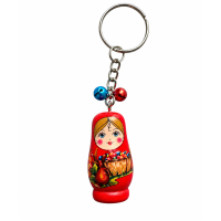 Sleutelhanger Matroesjka met belletjes