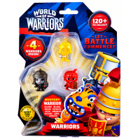 World of Warriors 4 Warriors Pack Giochi Preziosi