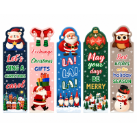 Kerst Boekenleggers 5 stuks
