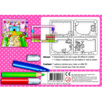 Kleur je eigen 3D Princess