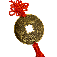 Gelukshanger Chinese munt 