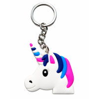 Sleutelhanger Unicorn in 6 modellen