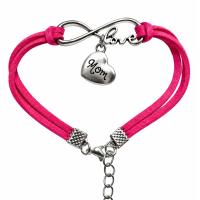 Armband Moederdag "Mom" in 3 kleuren
