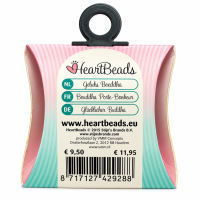 HeartBeads Geluks Boeddha bedeltje 